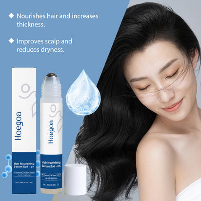 25mlHair Care Serum Roll-On Prevent Hair Loss Baldness Scalp Massage Repair Dry Damaged Hair 3% Rosemary Nourishing Hair Essence